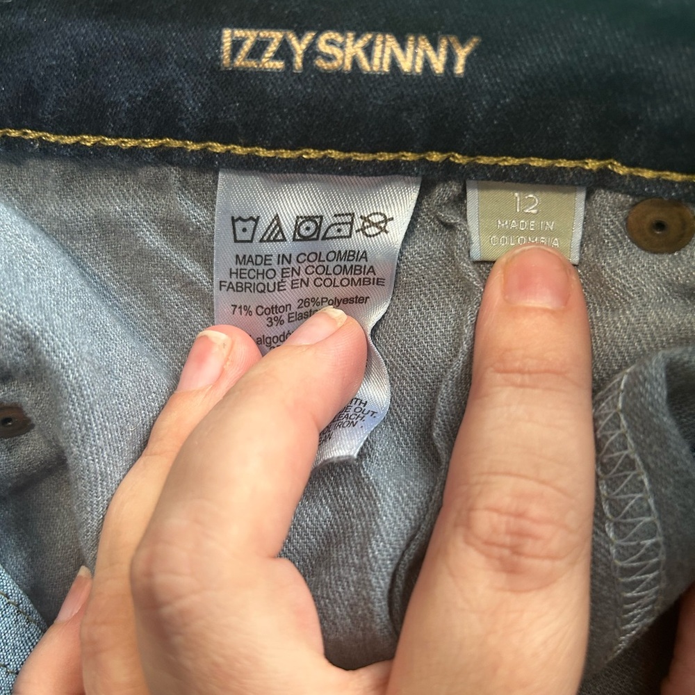 Michael Kors Navy Skinny Jeans - Picture 5 of 5